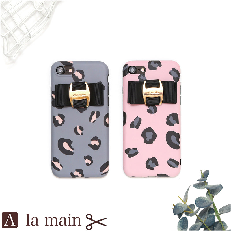 leopard buckle ribbon