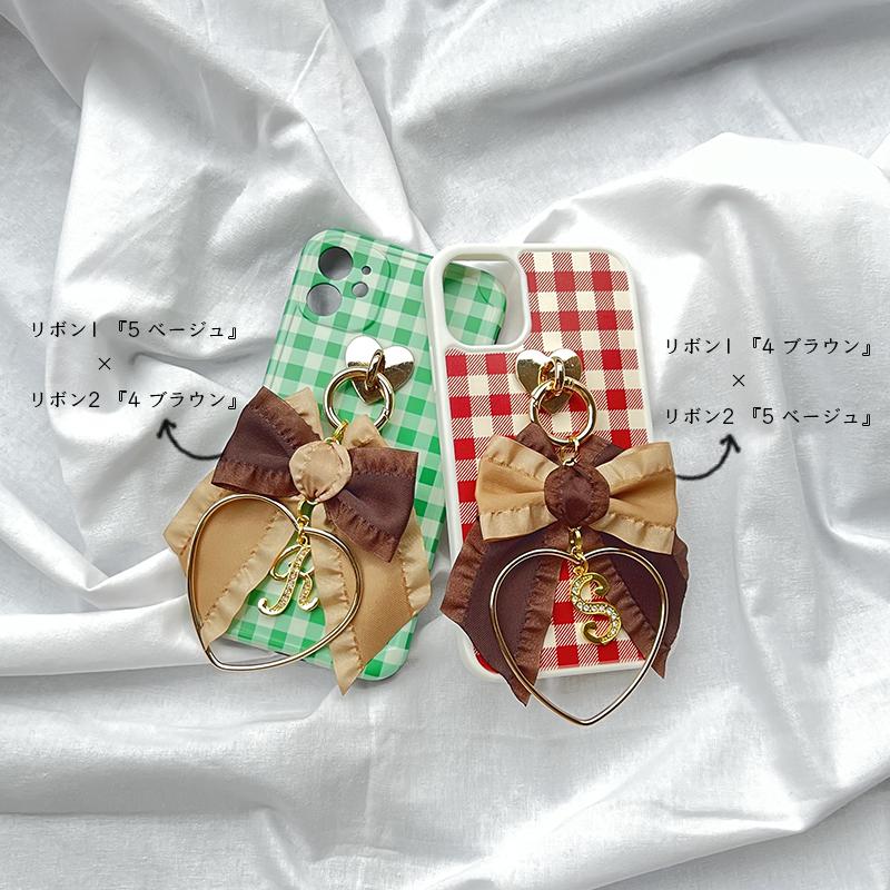 gingham check ruffle ribbon