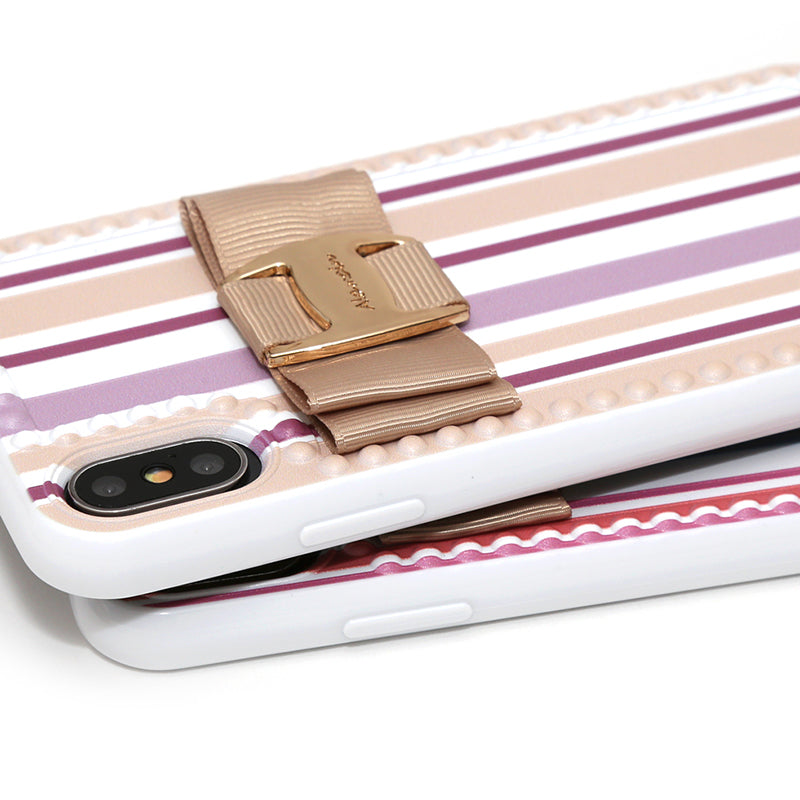 ramune stripe buckle ribbon