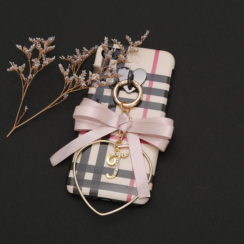 classic check loopbow ribbon