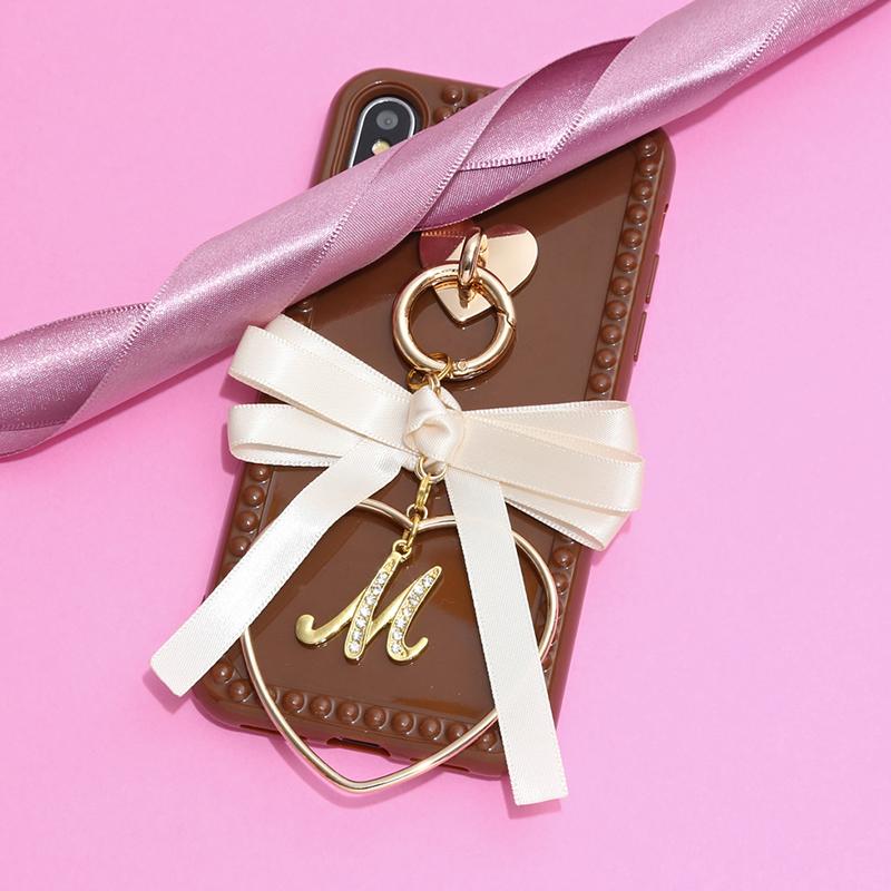 chocolate loopbow ribbon