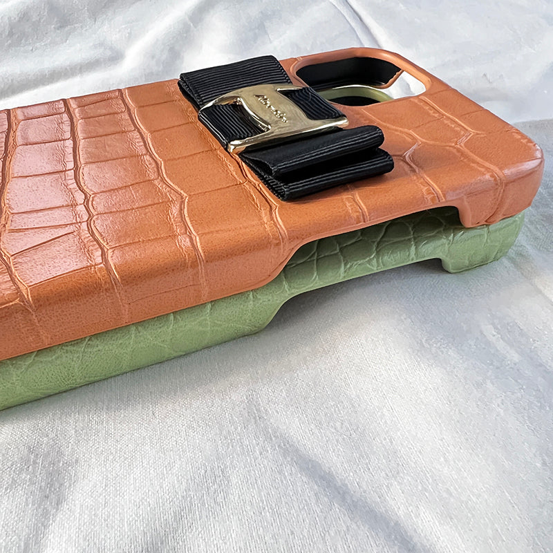 fruit color leather buckle ribbon