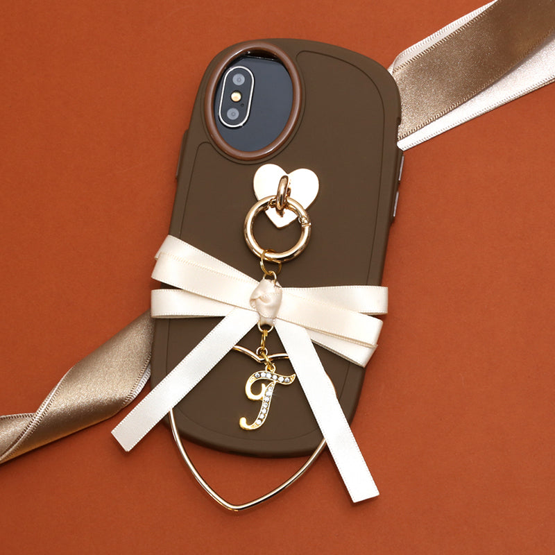 mossgray loopbow ribbon