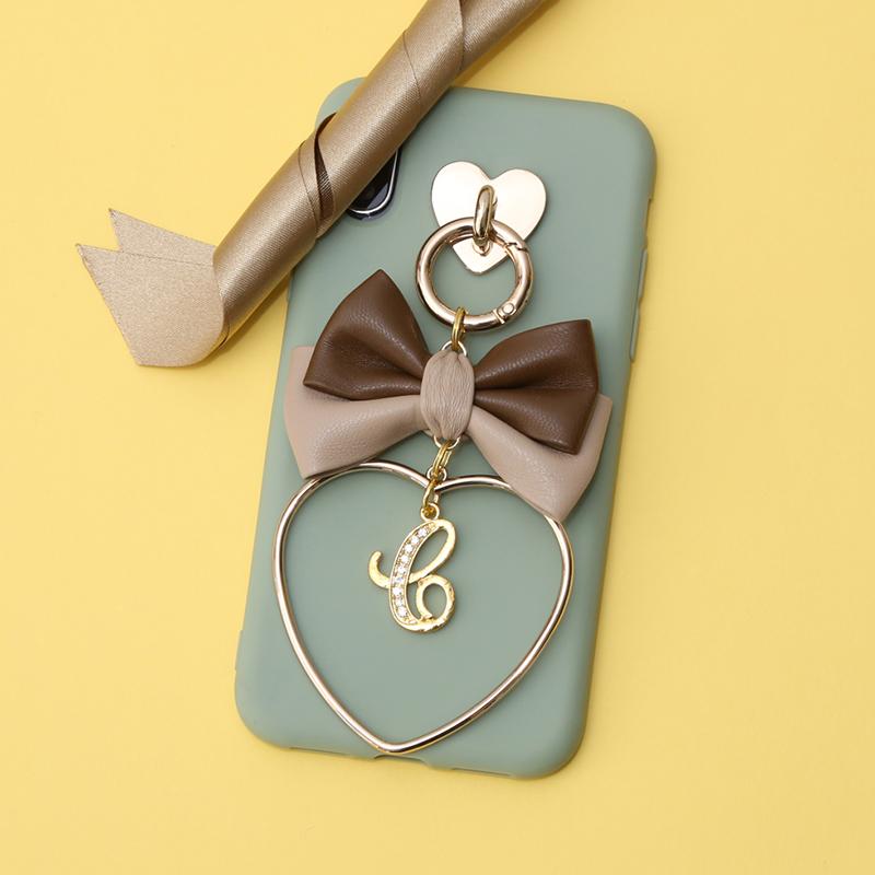 pistage double leather ribbon