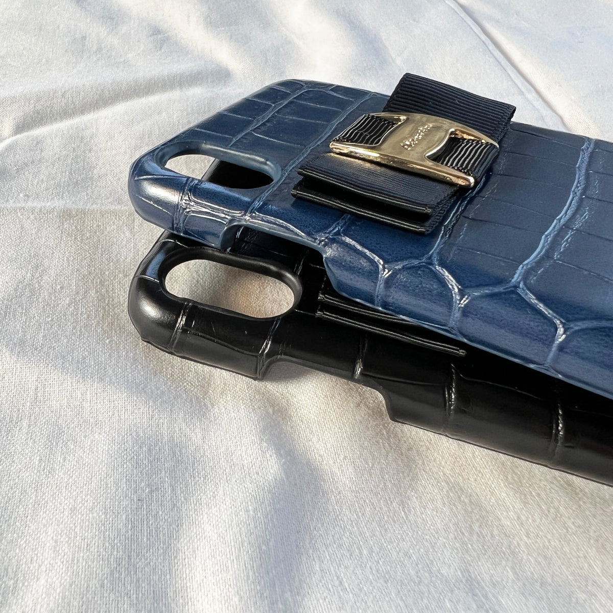 modern leather buckle ribbon