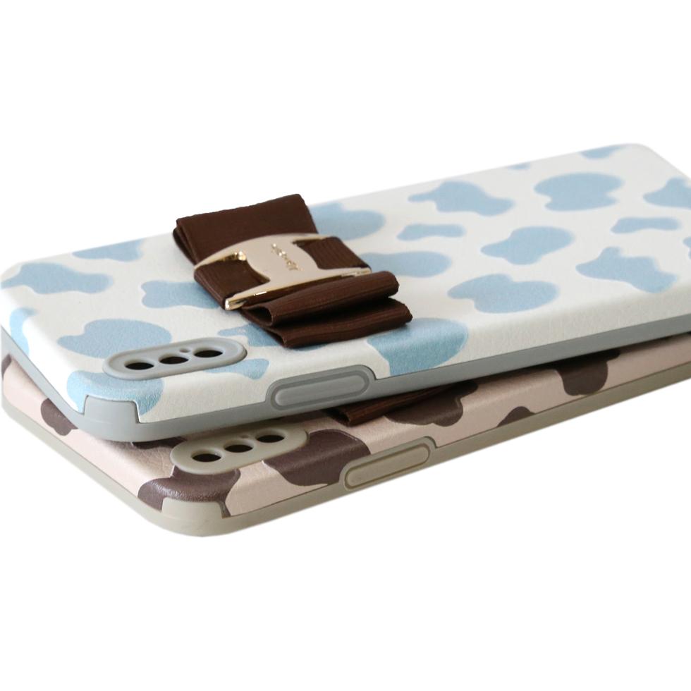 cow pattern buckle ribbon