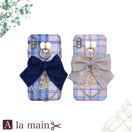 madrascheck ruffle ribbon