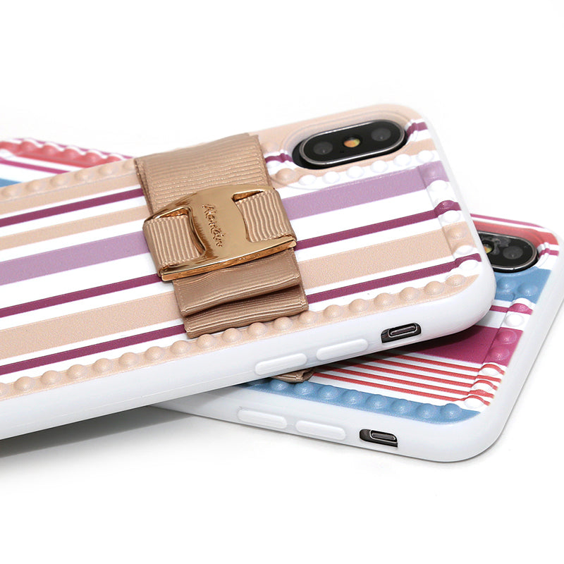ramune stripe buckle ribbon