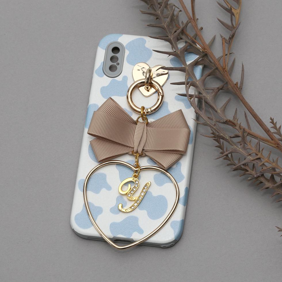 cow pattern pinwheel ribbon