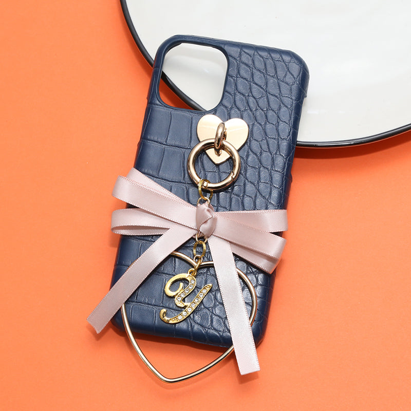 modern leather loopbow ribbon