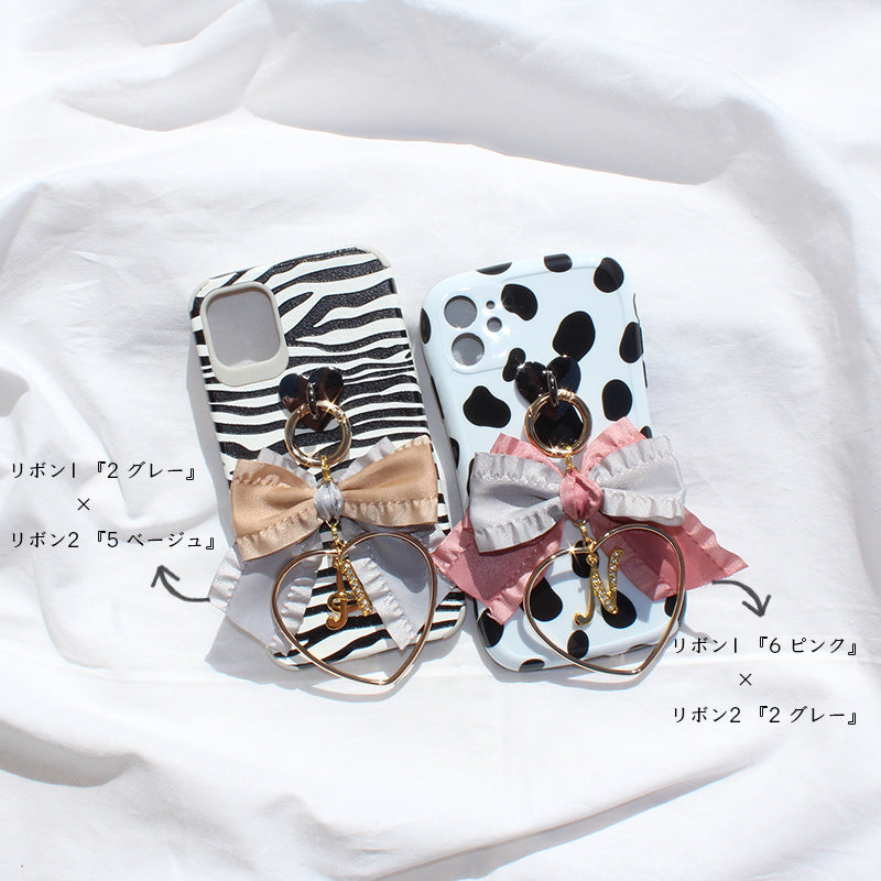 animal ruffle ribbon