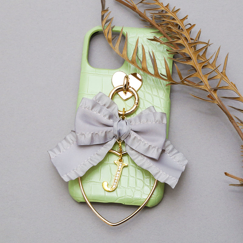 fruit color leather ruffle ribbon