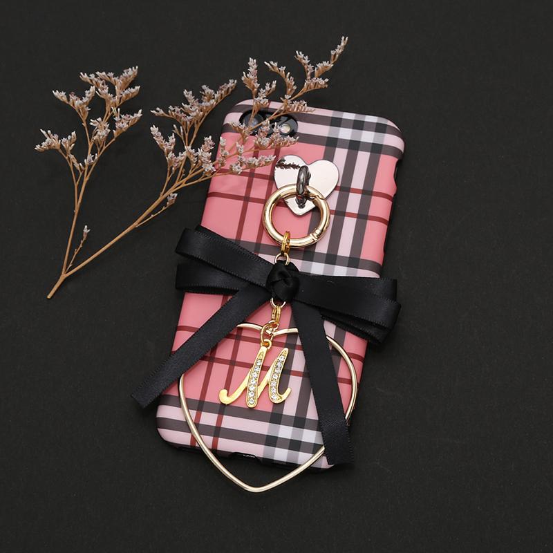 classic check loopbow ribbon