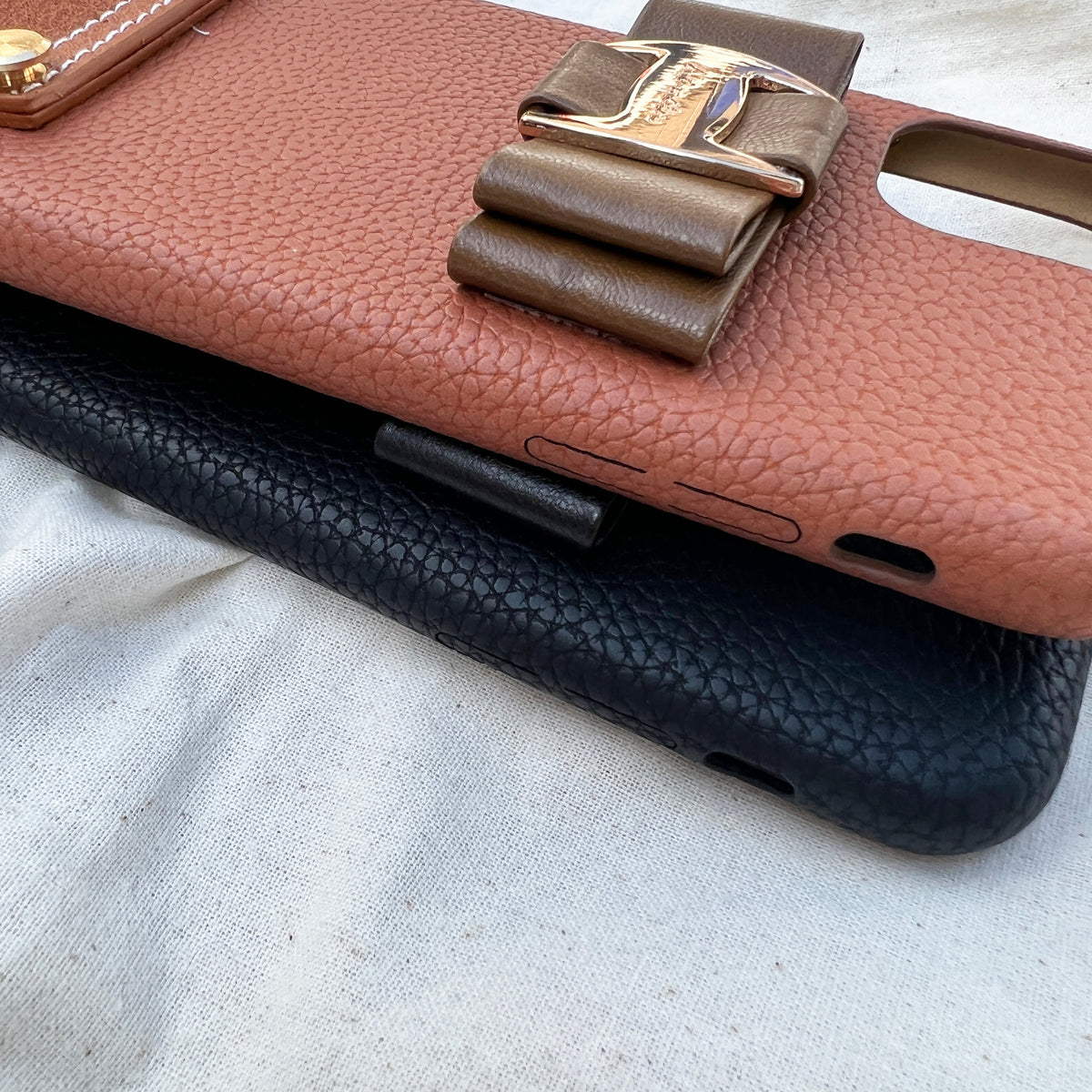 soft leather strap case