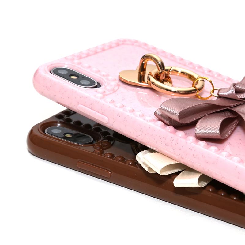 chocolate ruffle ribbon