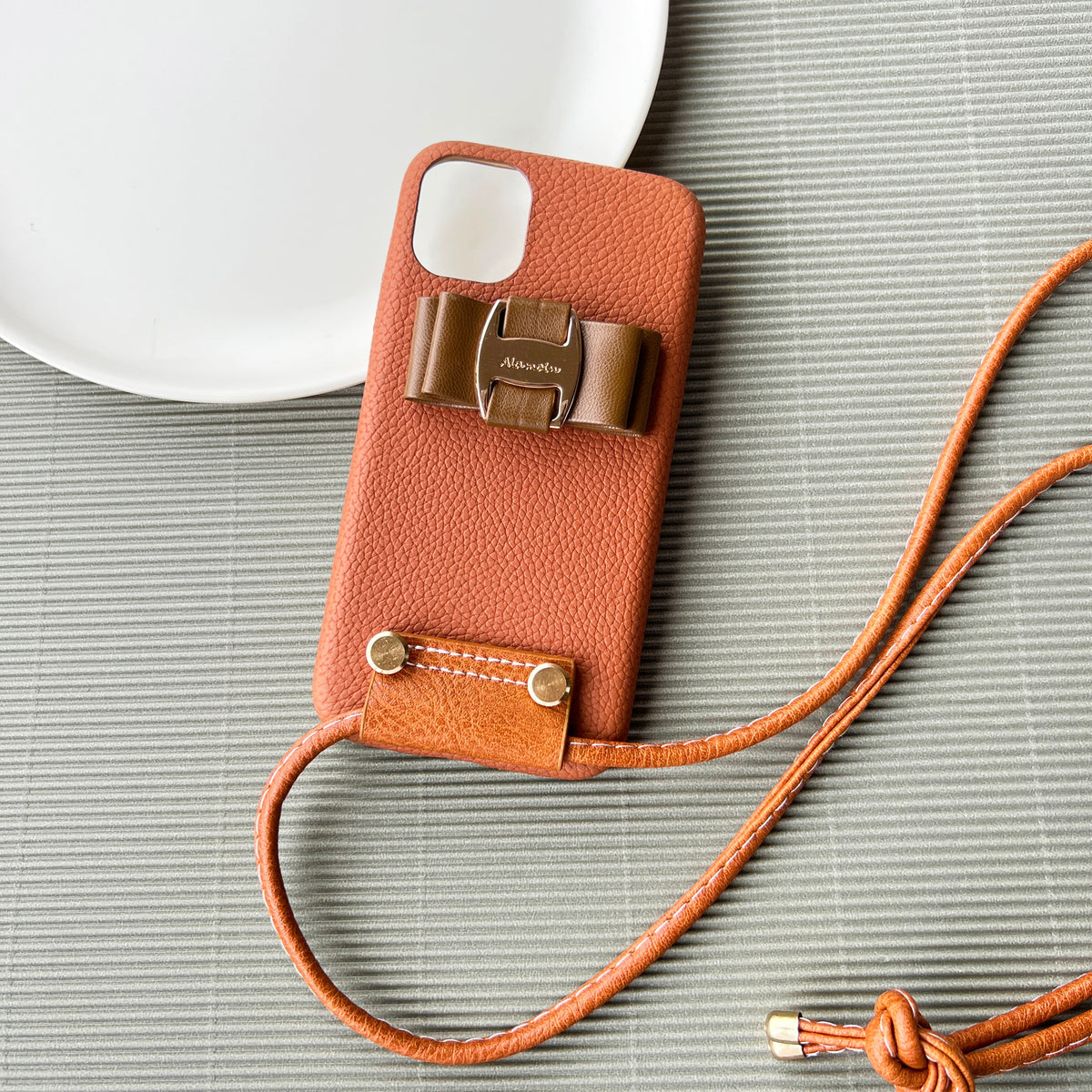 soft leather strap case