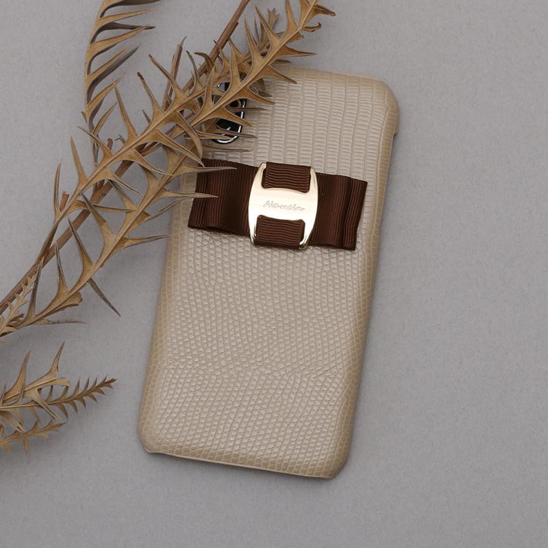 onetone leather buckle ribbon