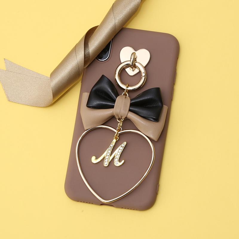 pistage double leather ribbon
