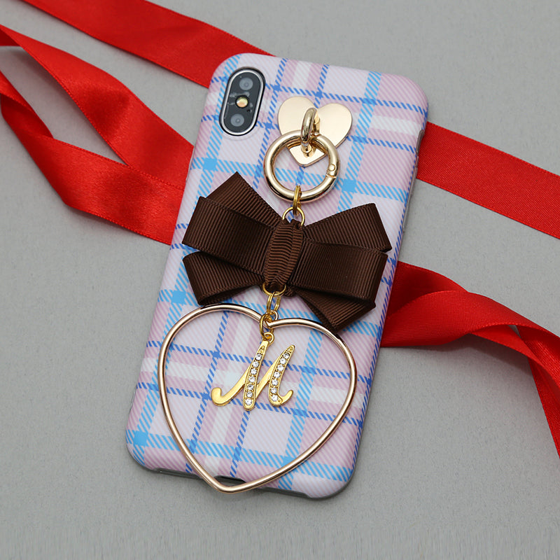 madrascheck pinwheel ribbon