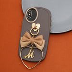mossgray double leather ribbon