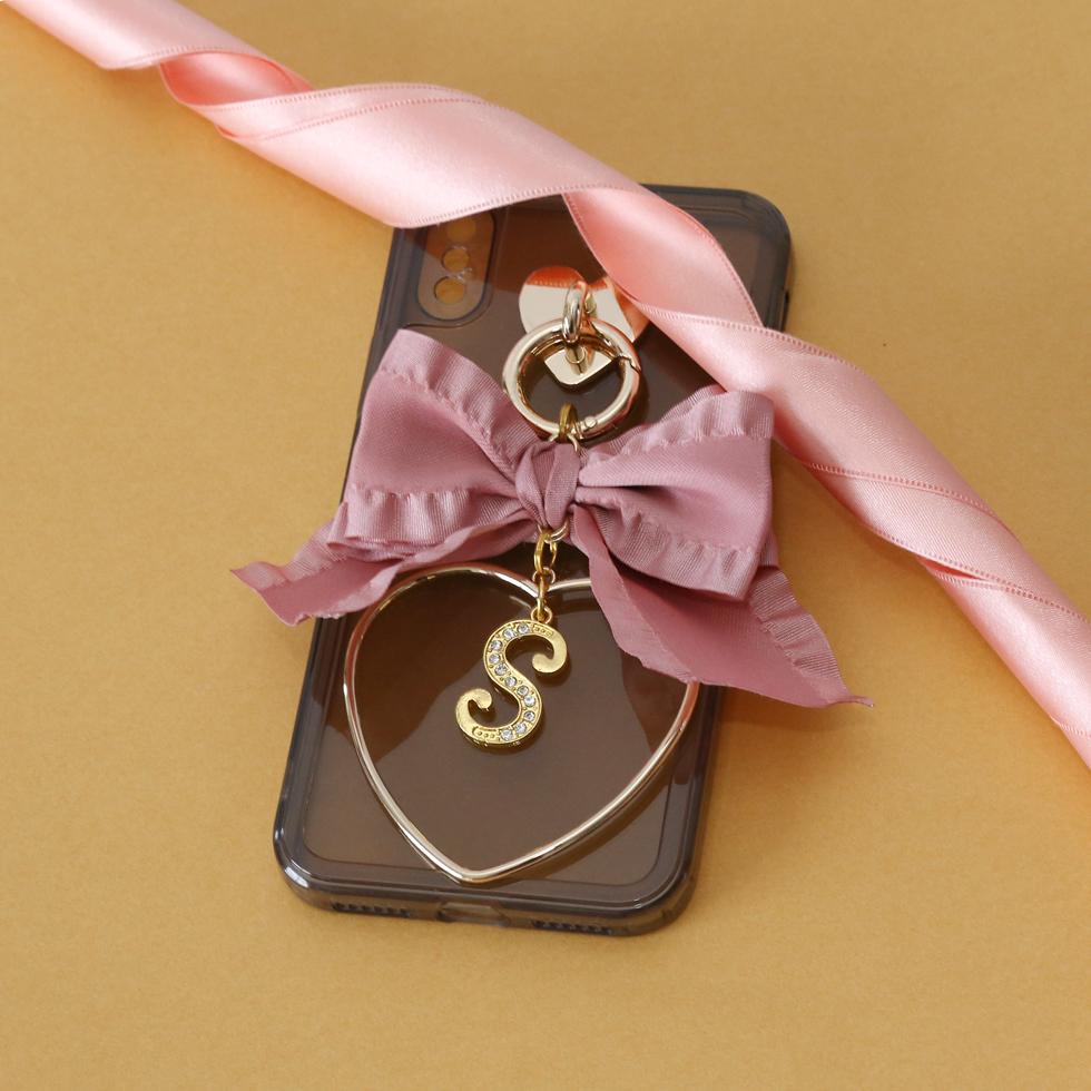 bekko clear ruffle ribbon