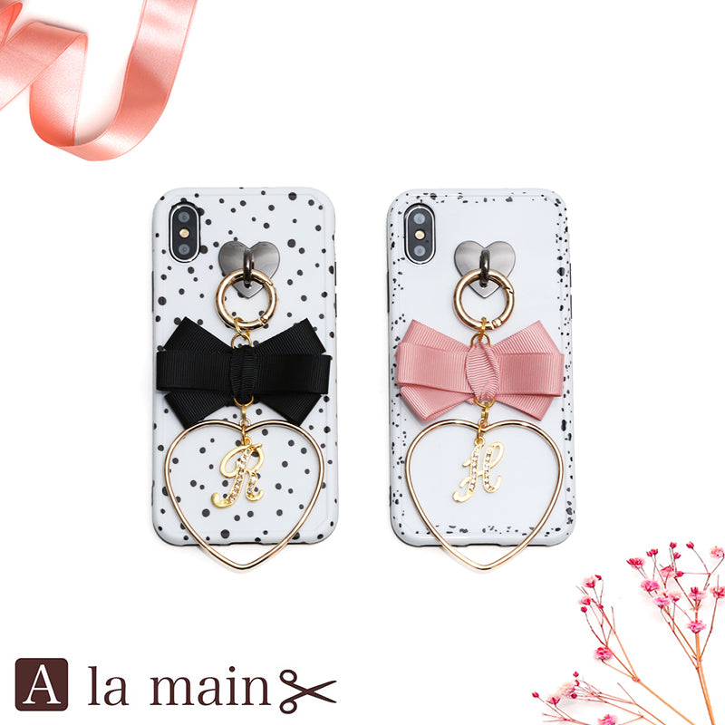 mini dot dalmatian pinwheel ribbon