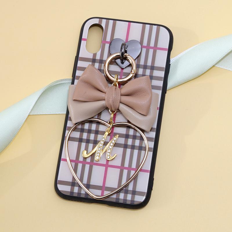 colorful alamaincheck double leather ribbon