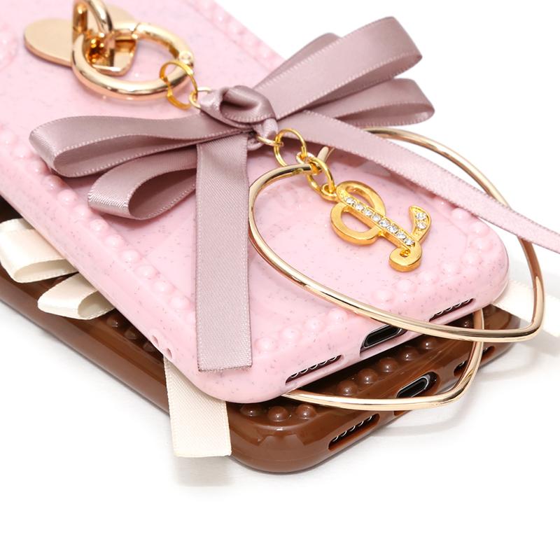 chocolate ruffle ribbon