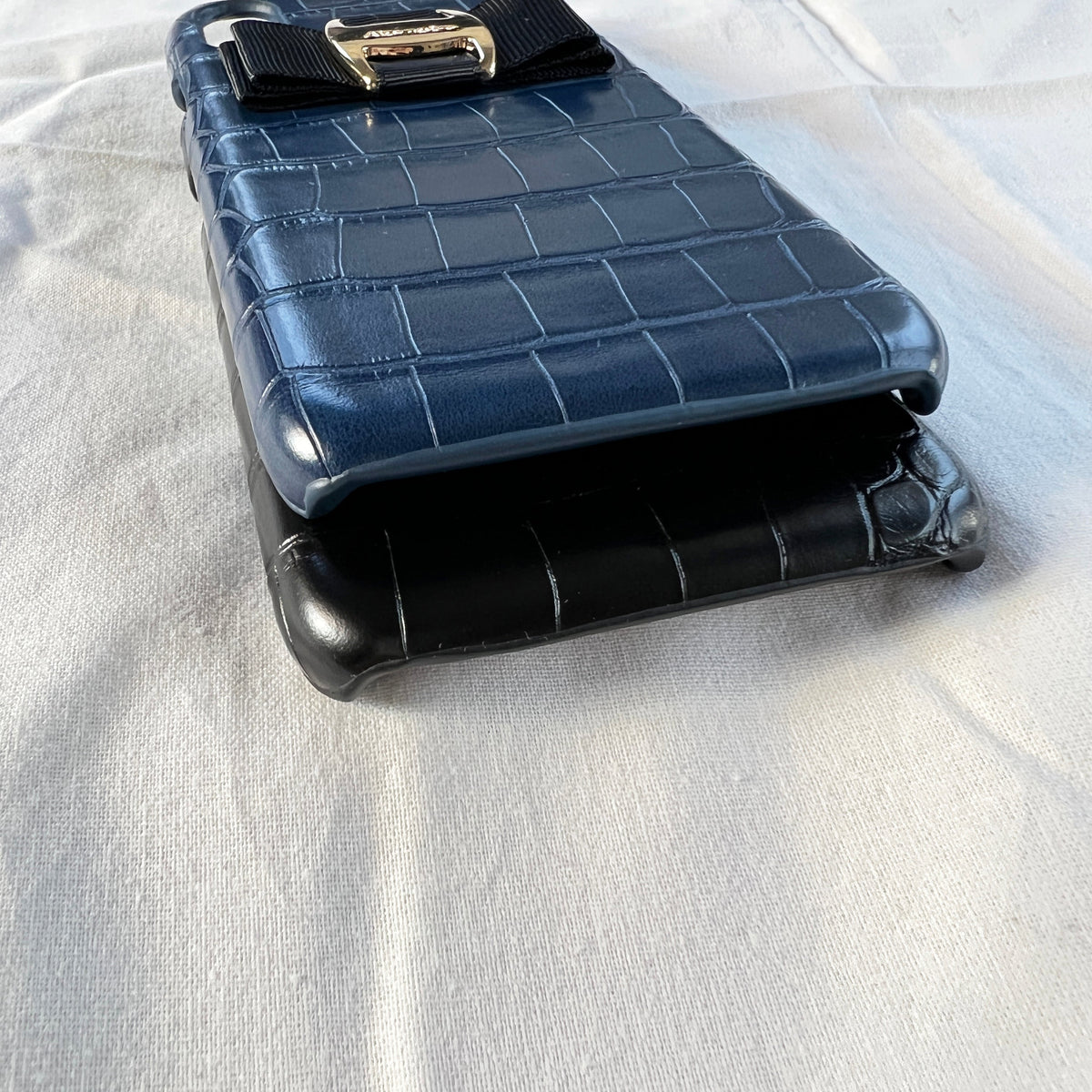 modern leather buckle ribbon