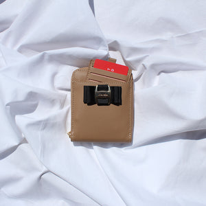 square wallet buckle ribbon