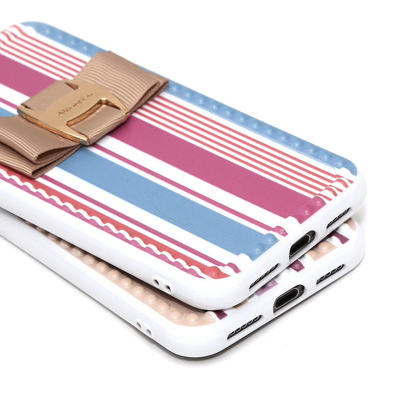 ramune stripe buckle ribbon
