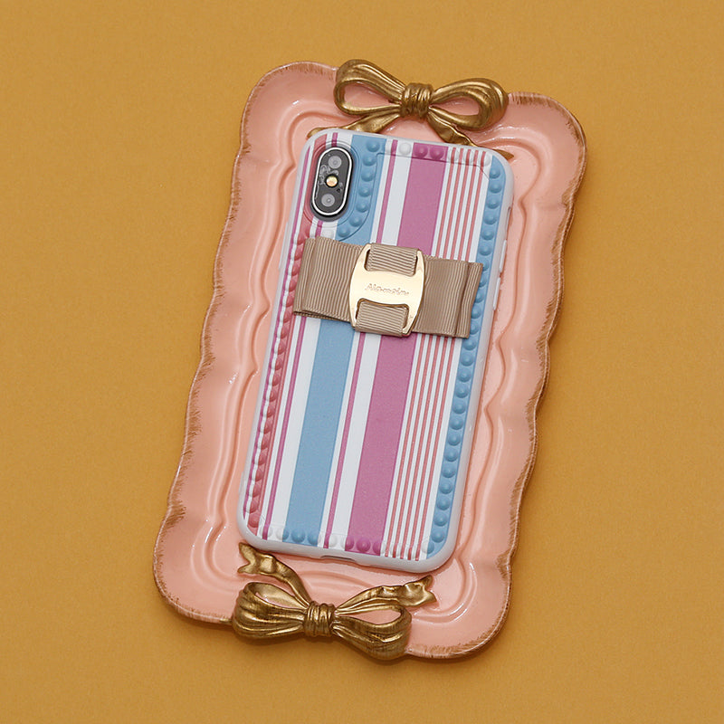 ramune stripe buckle ribbon