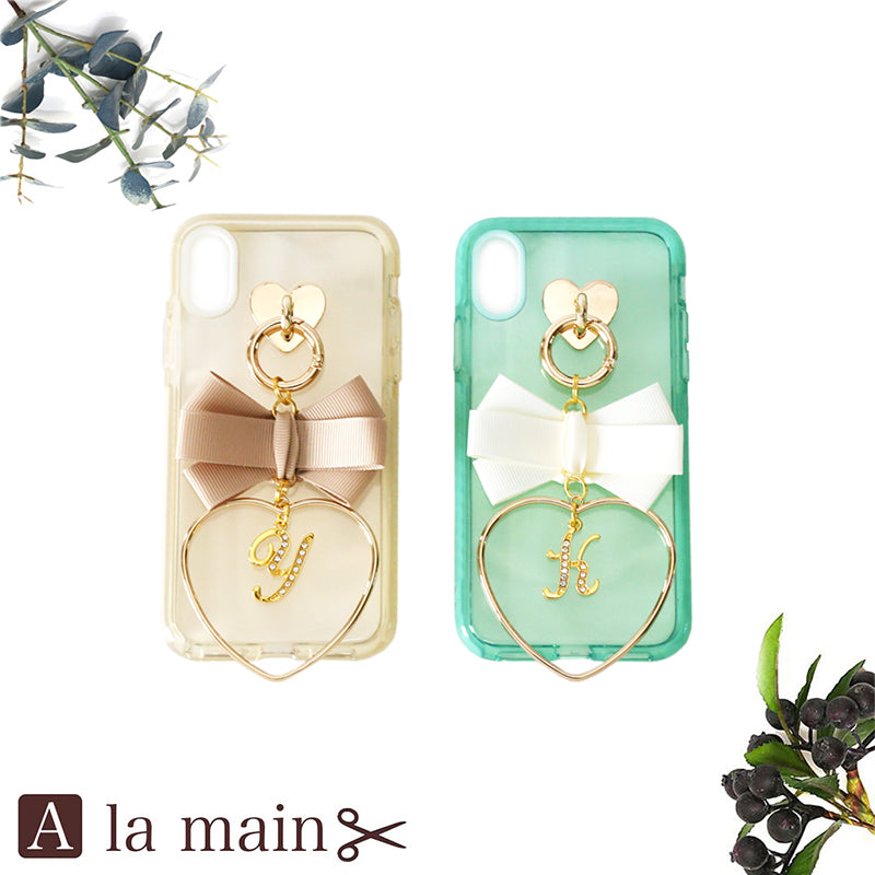 cream mint clear pinwheel ribbon