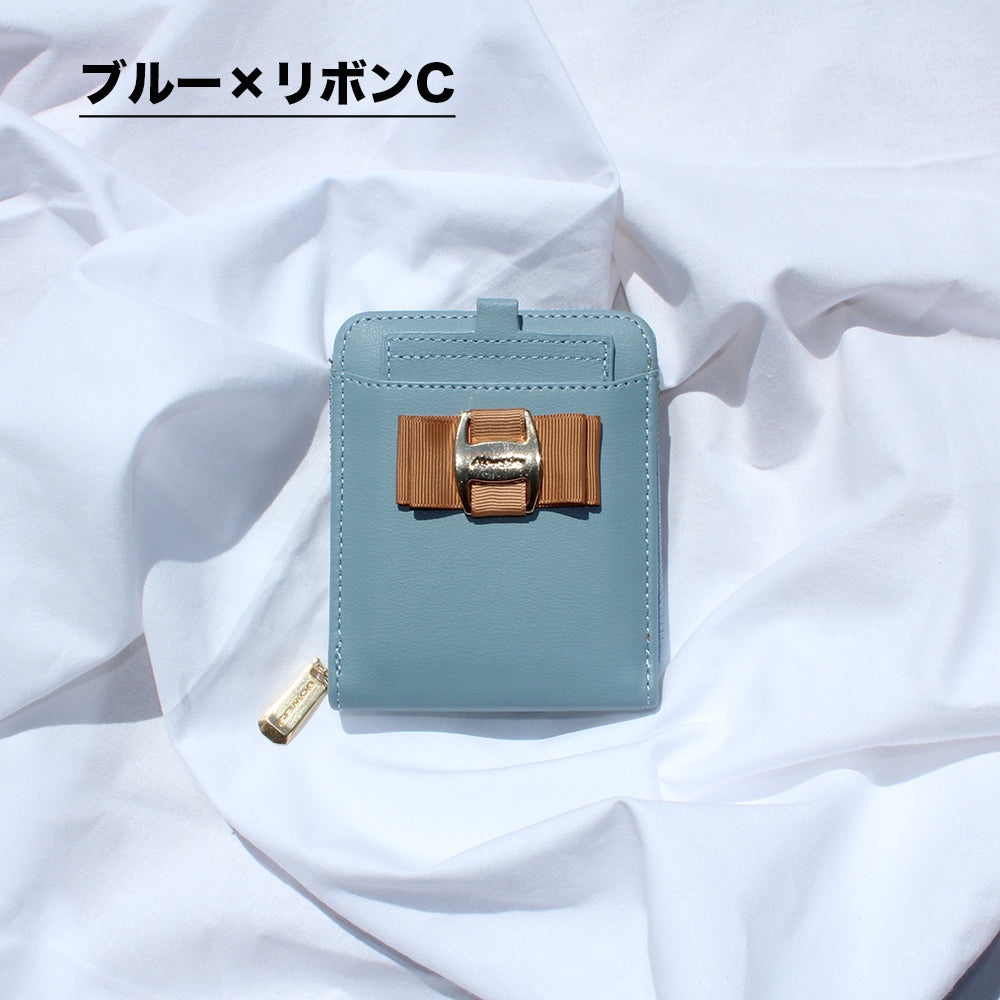 square wallet buckle ribbon