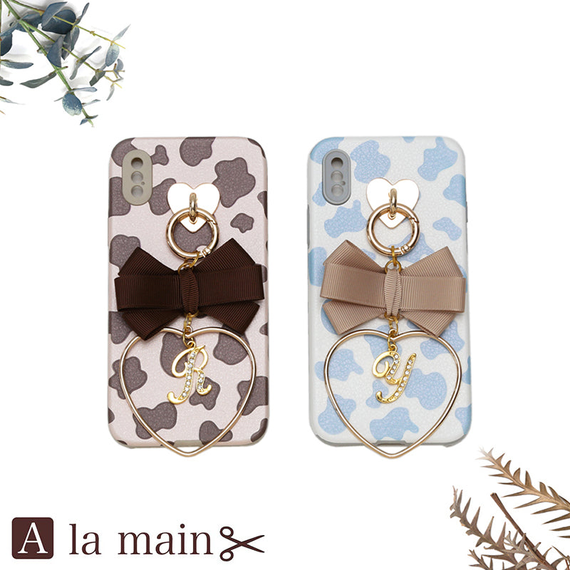 cow pattern pinwheel ribbon