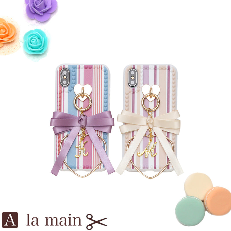 ramune stripe loopbow ribbon