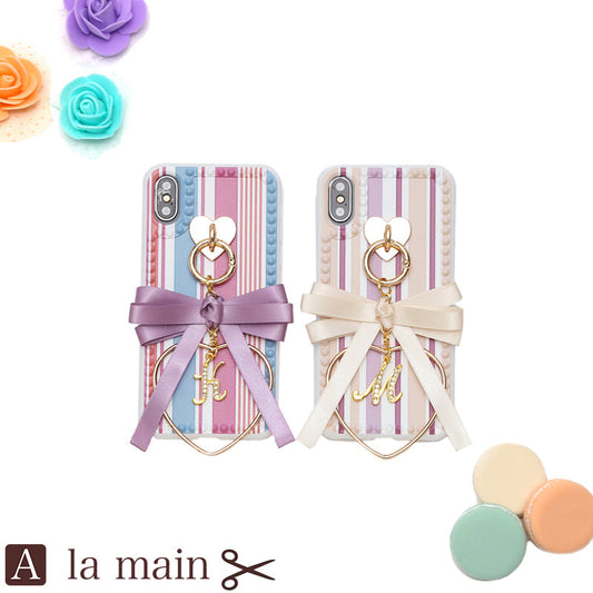 ramune stripe loopbow ribbon