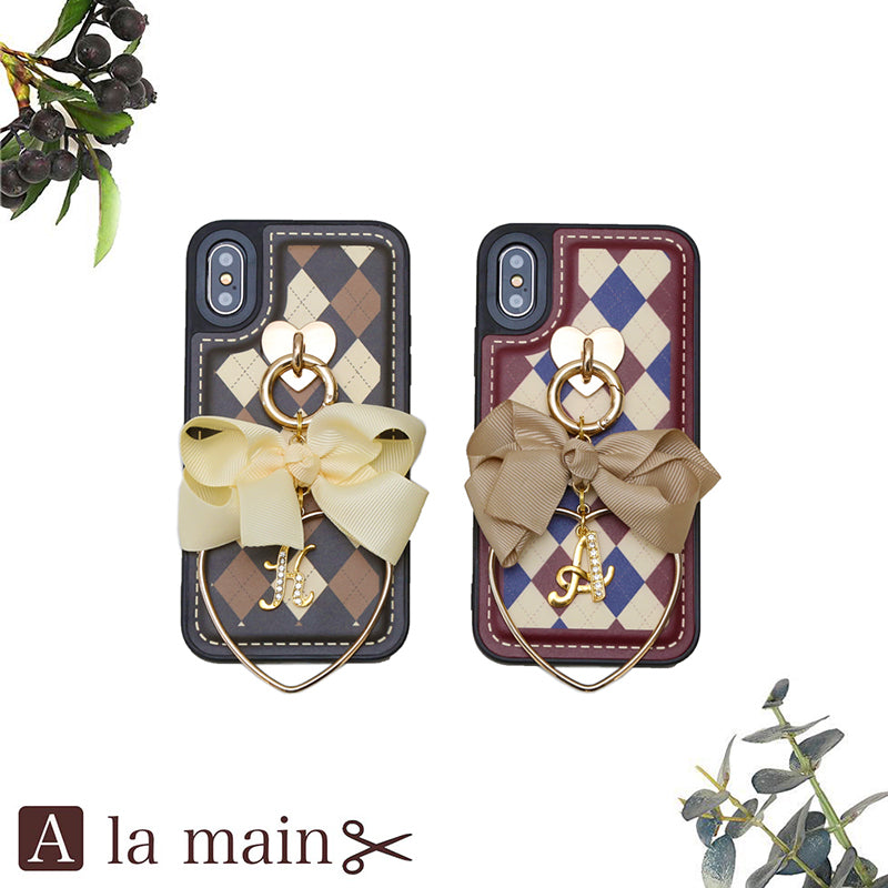 argyle stitch petaru ribbon