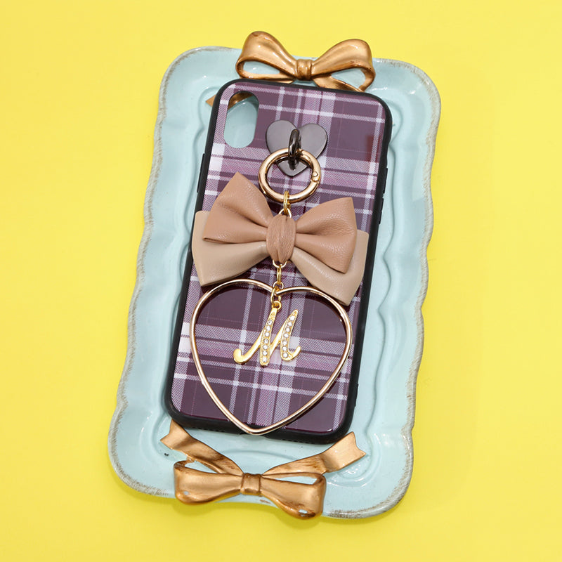 alamaincheck double leather ribbon