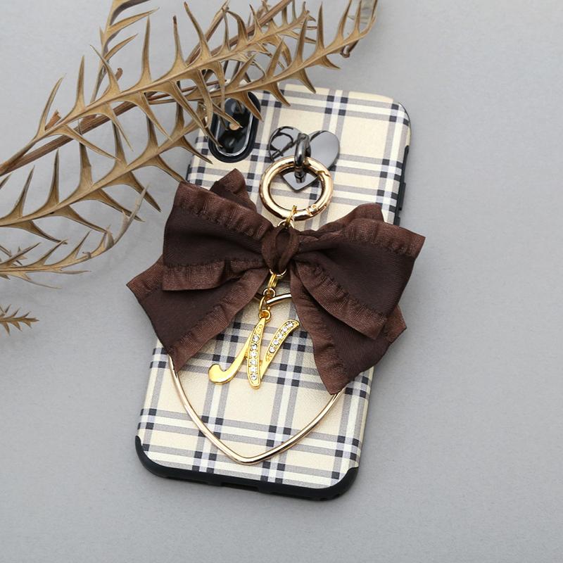 bruncheck  ruffle ribbon
