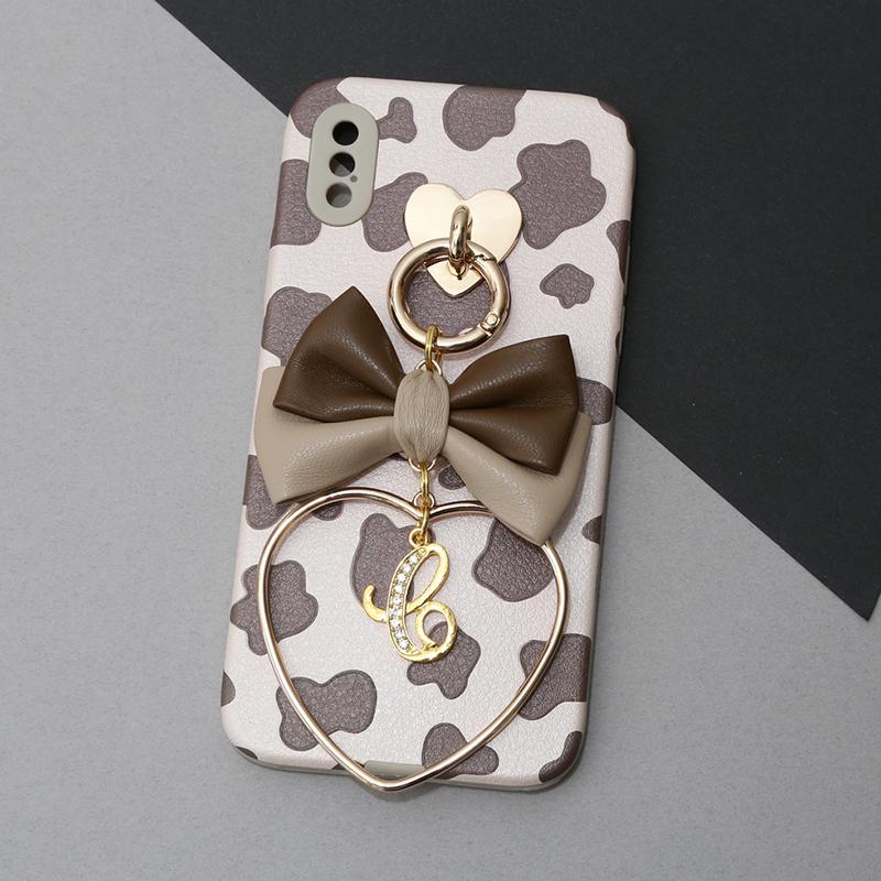 cow pattern double leather ribbon