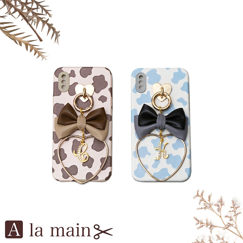 cow pattern double leather ribbon