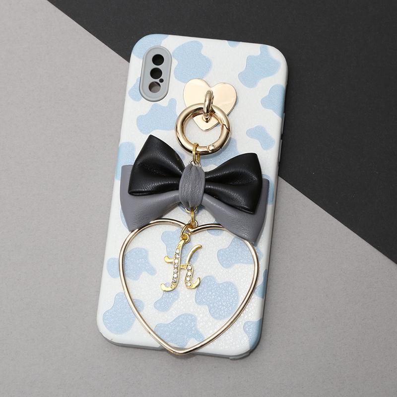 cow pattern double leather ribbon