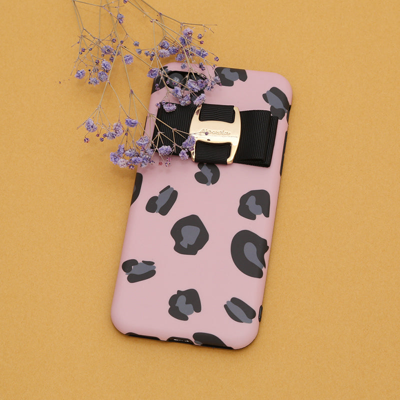 leopard buckle ribbon