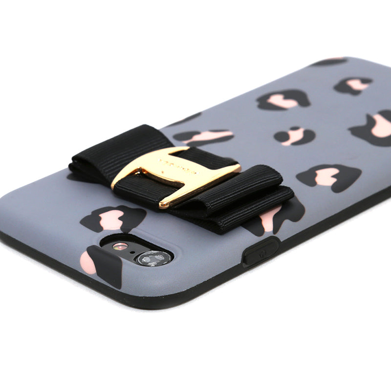 leopard buckle ribbon