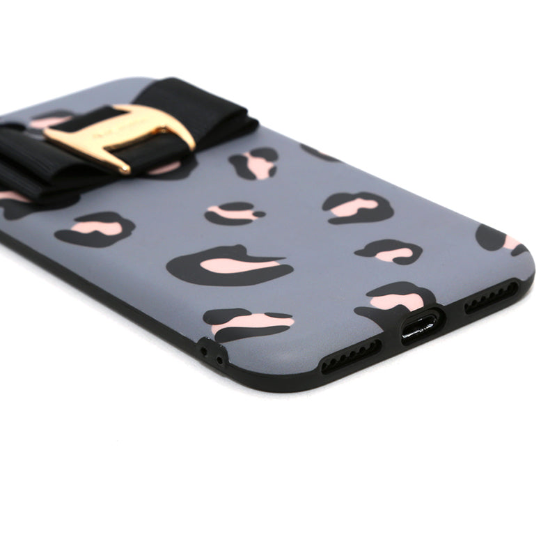 leopard buckle ribbon
