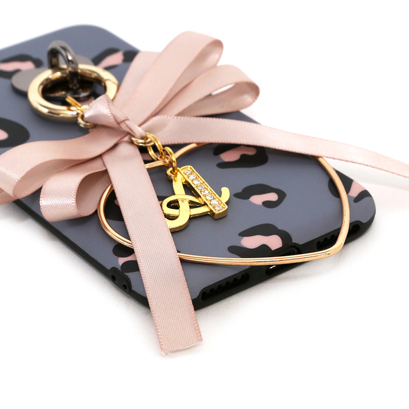 leopard pinwheel ribbon