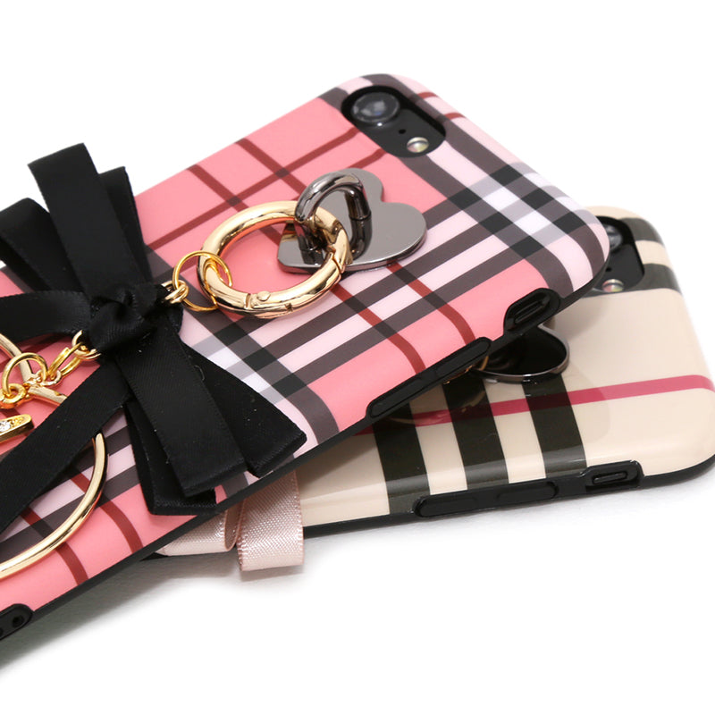 classic check loopbow ribbon