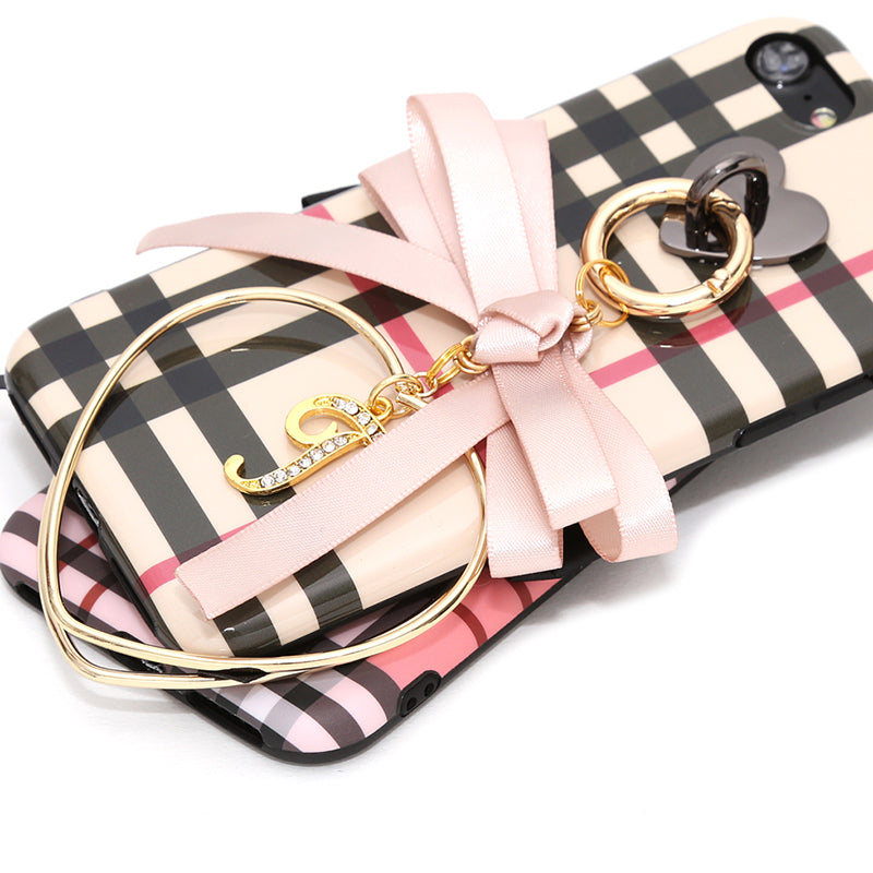 classic check loopbow ribbon