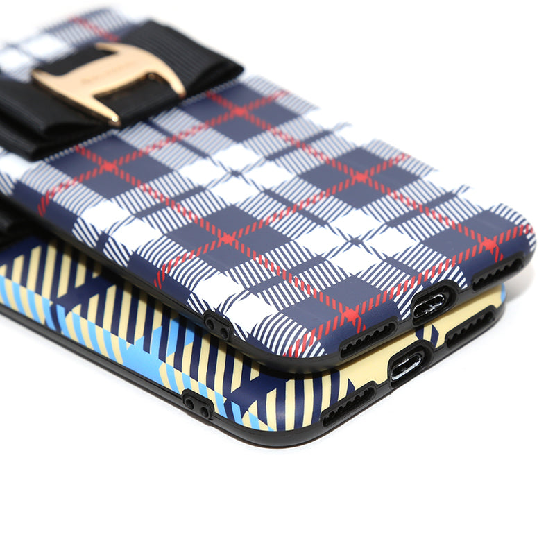 graphcheck buckle ribbon
